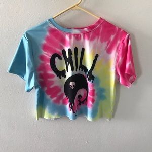 Tie Dye Chill Crop Top